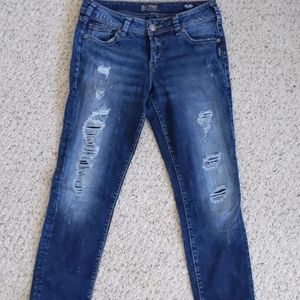 Silver Mid Suki mid skinny.